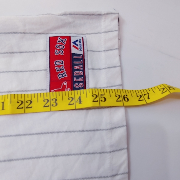 Majestic Fan Fashion RED SOX Short Sleeve Tee XS - Picture 5 of 6